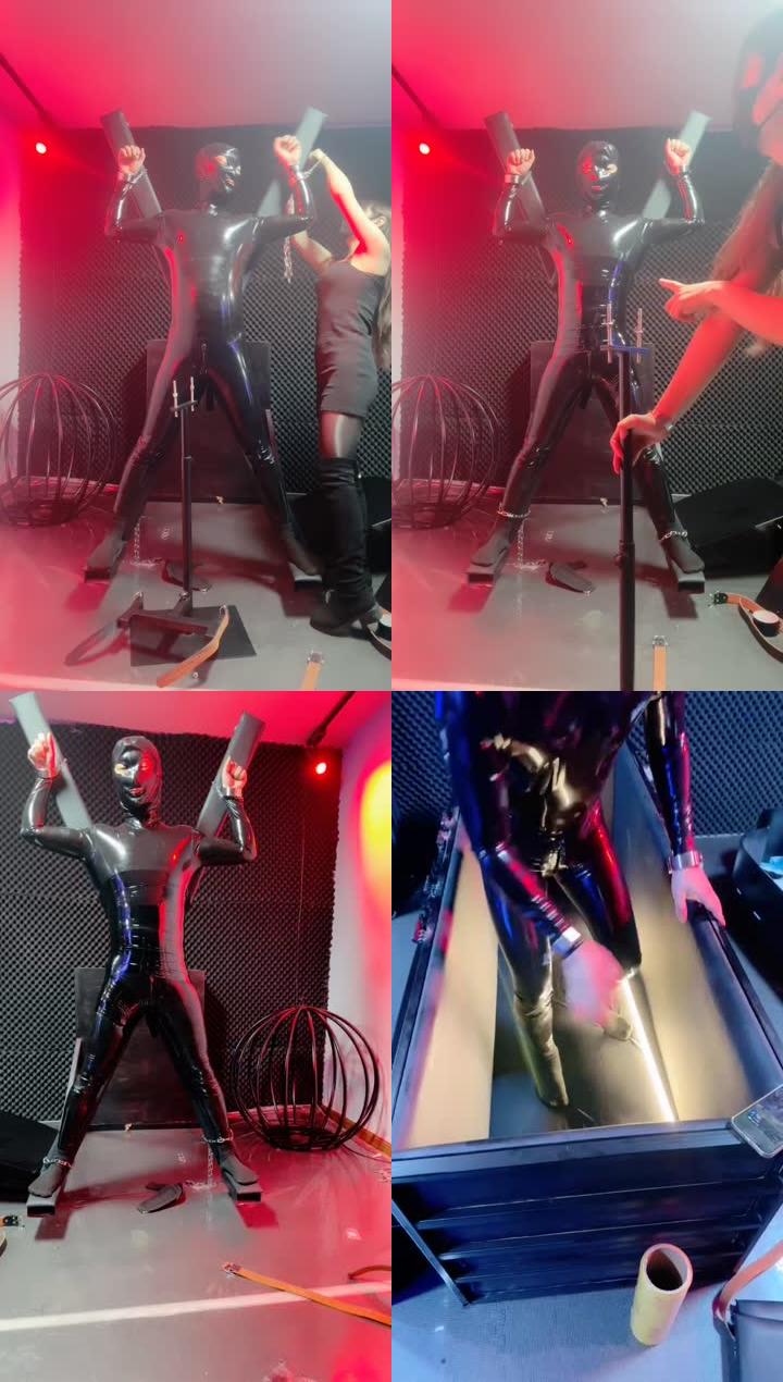 【冷凝大大】刑具囚禁无脑贱奴