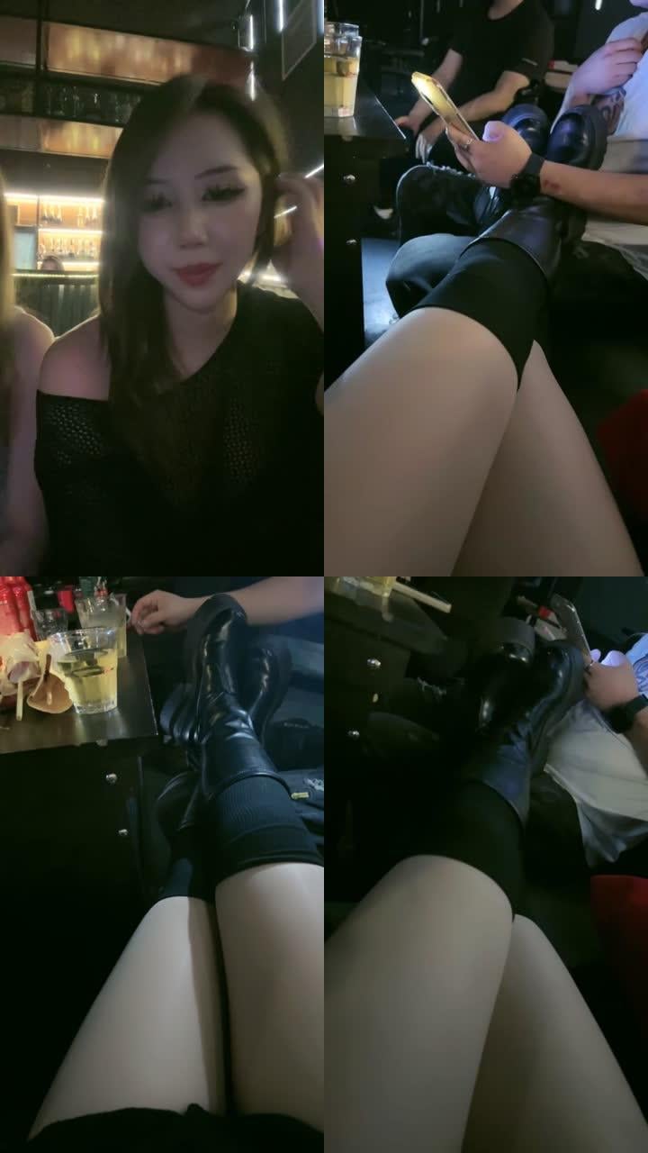 【夏媛】酒吧聚会挑逗抖M