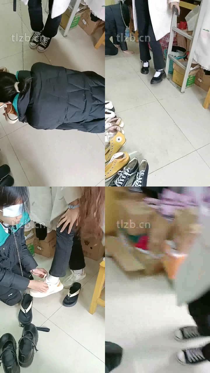 【爱可呀】寝室伺候班花-吸味清理鞋/首尝升水/楼道舔脚