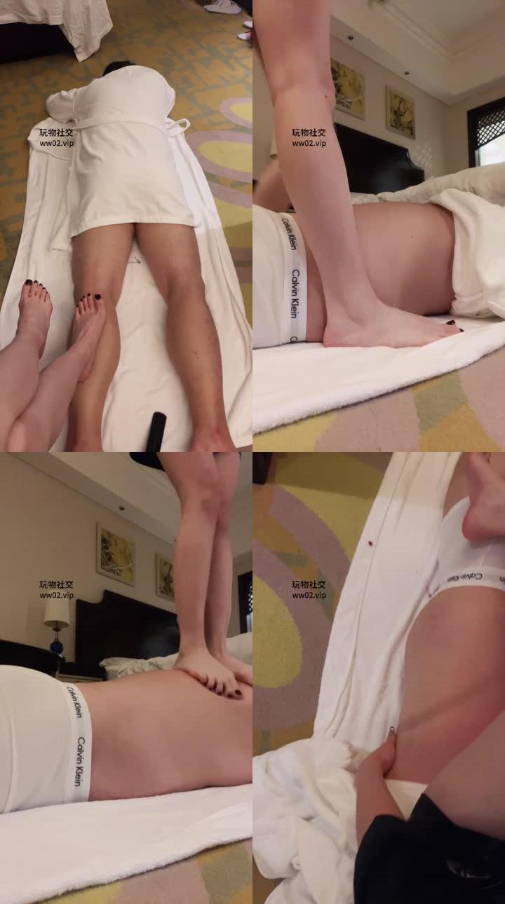 【诗诗】玉足美腿全体重踩踏