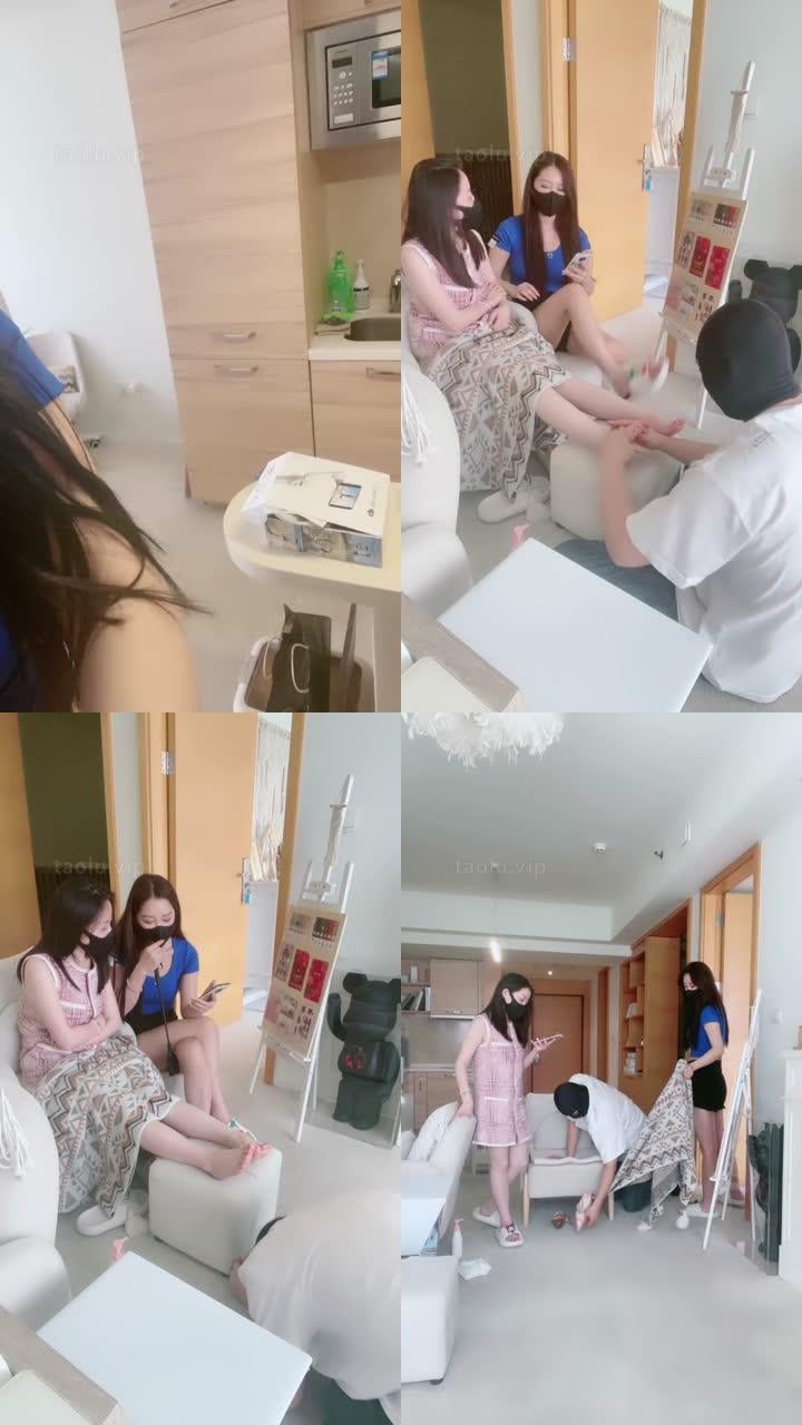 【茶茶】美甲店开发素人顾客体验当S