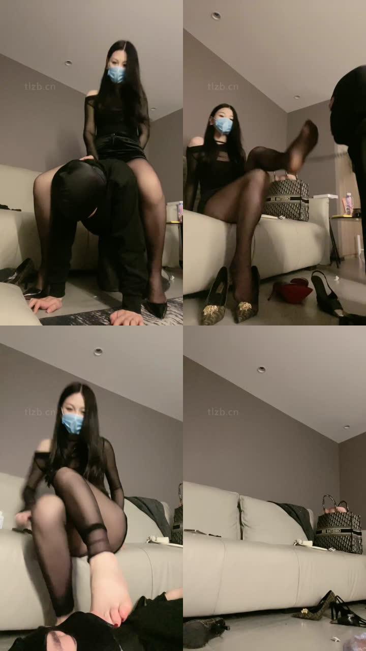 【仙女殿下】车模S-长腿黑丝诱惑/脚喂酸奶/提档