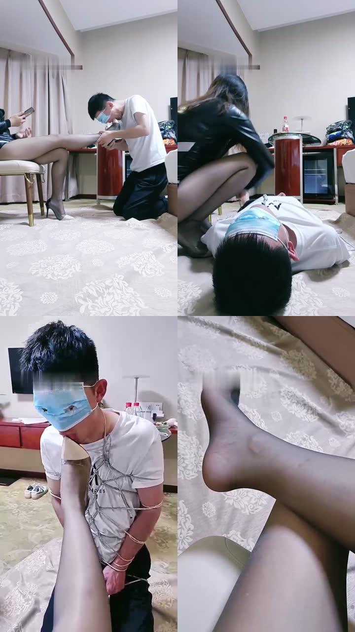 【诗恩大大】铁线捆绑强制虐狗奴