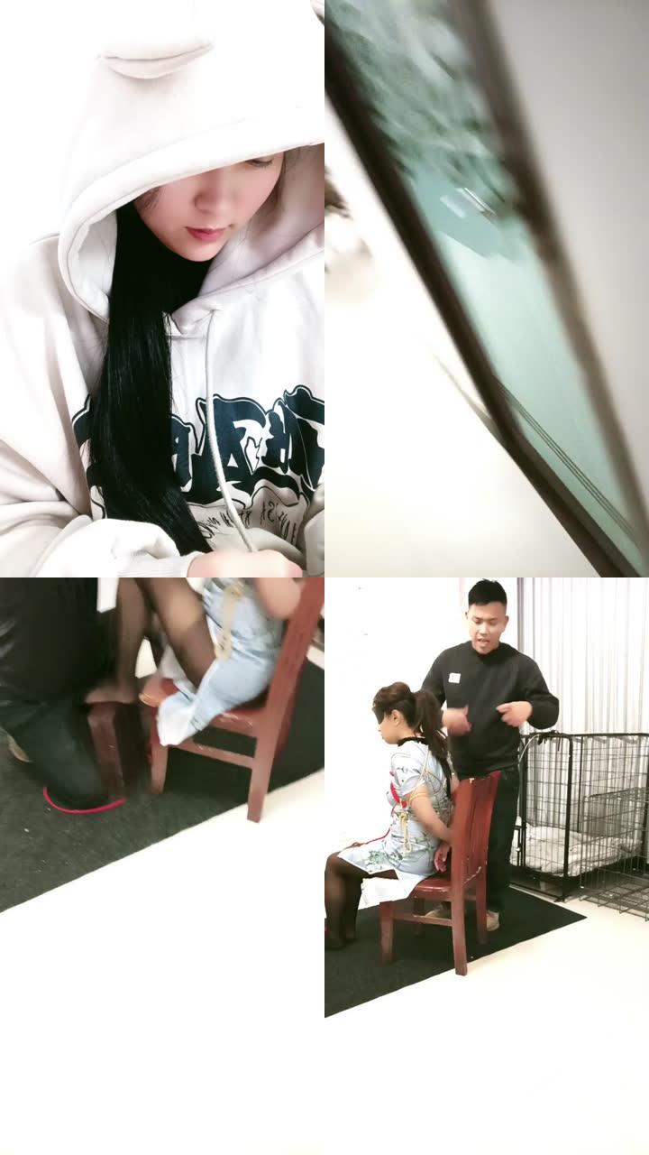 【天韵女皇】夫妻合力捆绑母畜