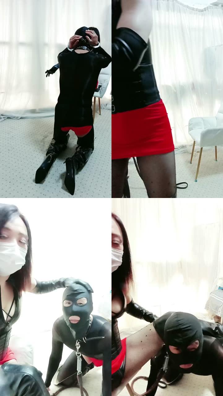 【冰炫】性感女神驯化贱奴