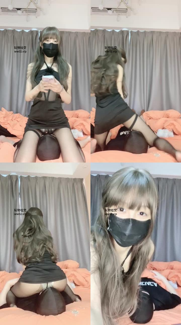 【鹿可】性感女神坐脸窒息