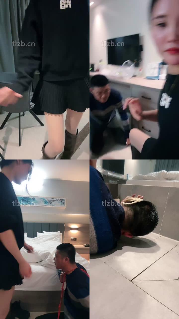 【孤傲女帝】胯下的卑贱-圣水淋浴/耳光/强制吃内内