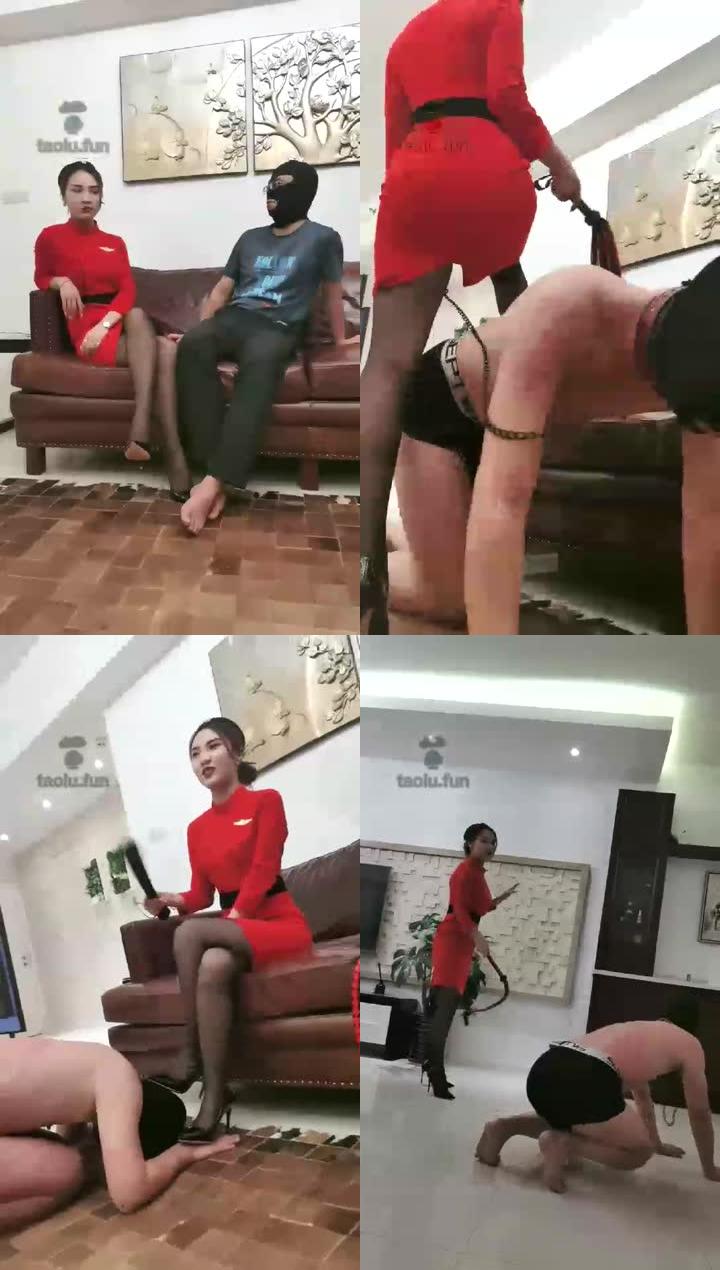 【萱萱女蒂】 剧情TJ：川航空姐暴力发泄情绪恶毒虐打乘客泄愤