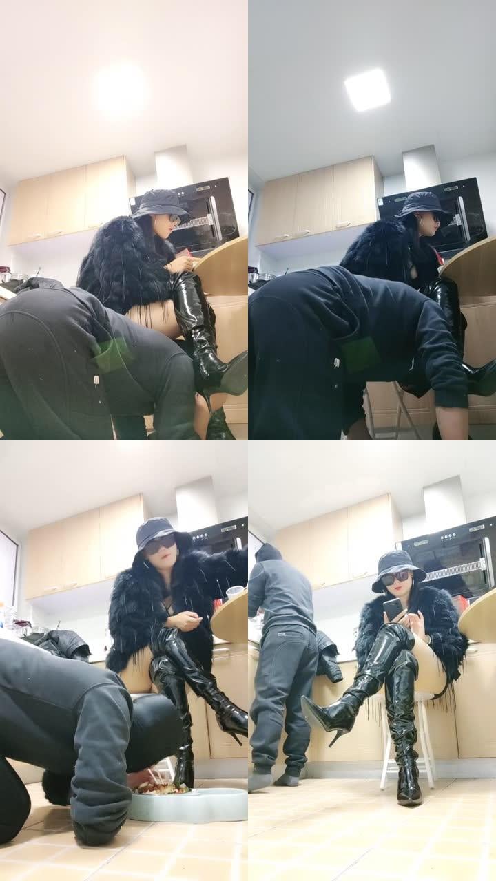 【上海霸道女王】生活化伺候吃骨头残羹剩饭