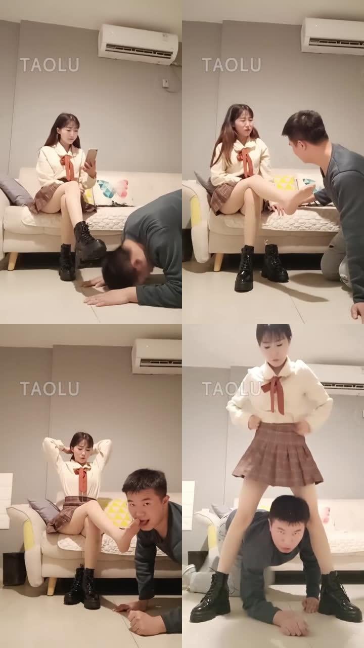 【重庆男神】恋足专场/耳光踩踏舔脚