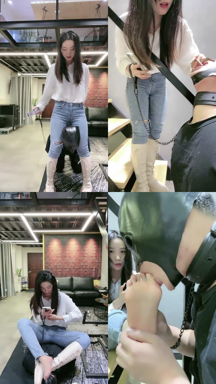 【晚晚】前男友跪下做绿帽狗【第三部高清版】