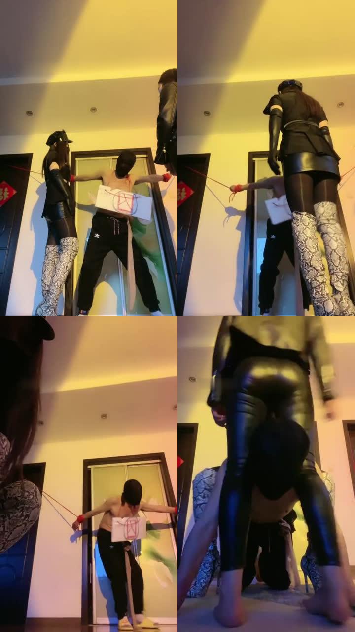 【苏州十三姨】女警和助手虐待囚犯