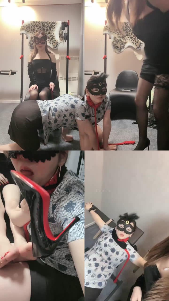 【北京嘟嘟】ts妖主玩虐下贱闺女