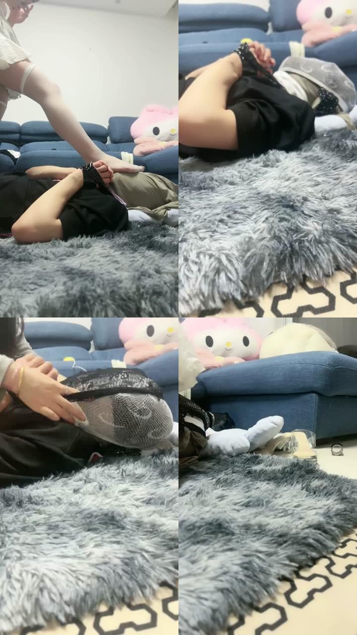 【桃子老师】捆绑强制窒息/气味控制