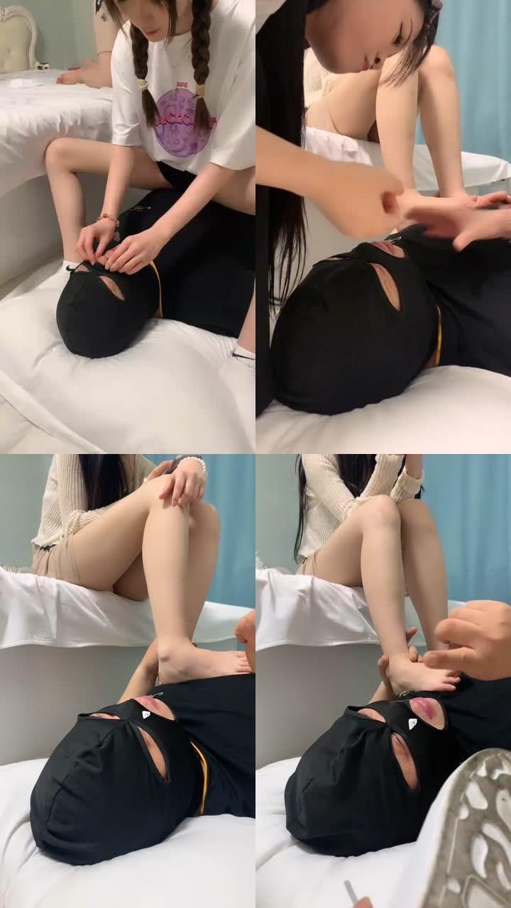 【精神小妹】3S深夜白袜气味羞辱/喂浓痰口水