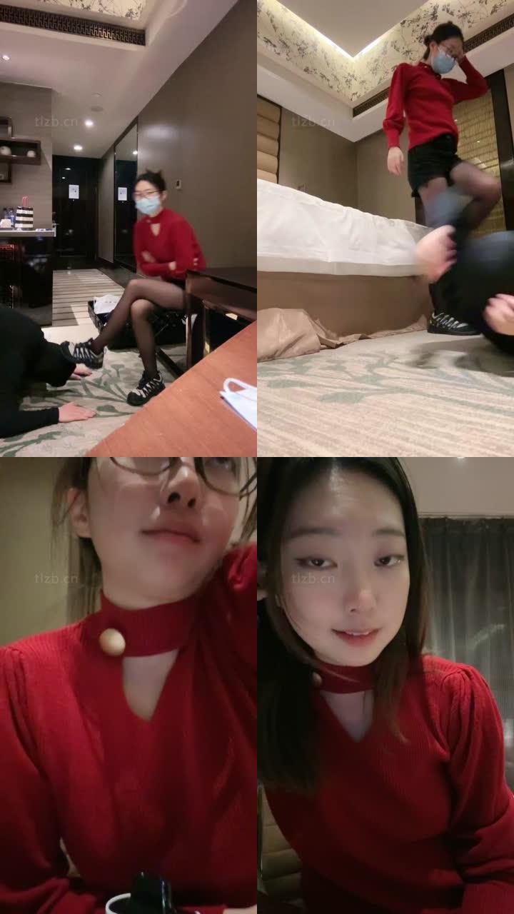 【jenn】踩踏狗爪/耳光/转胯/黑丝脚狂舔