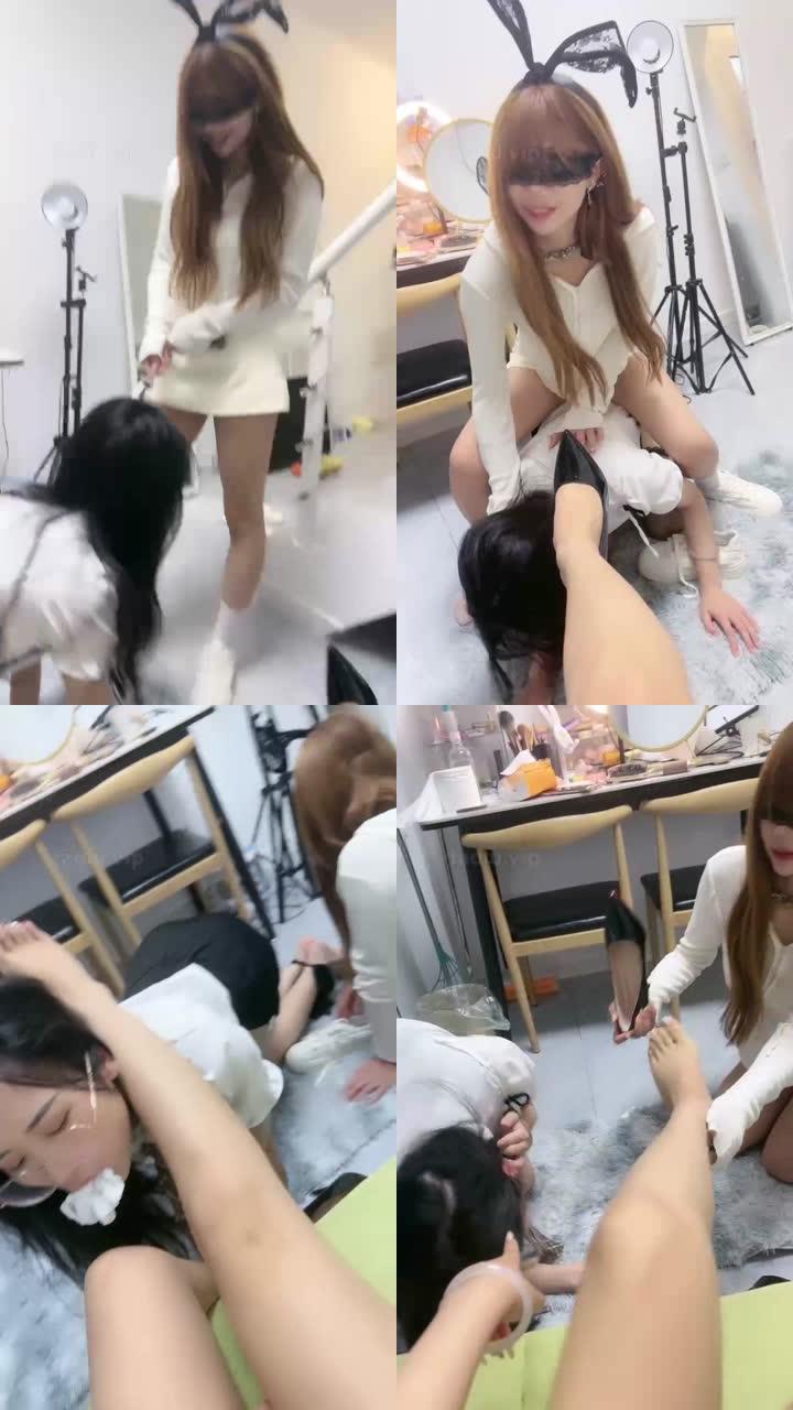 【橙宝】素人美女双开发-奴下奴