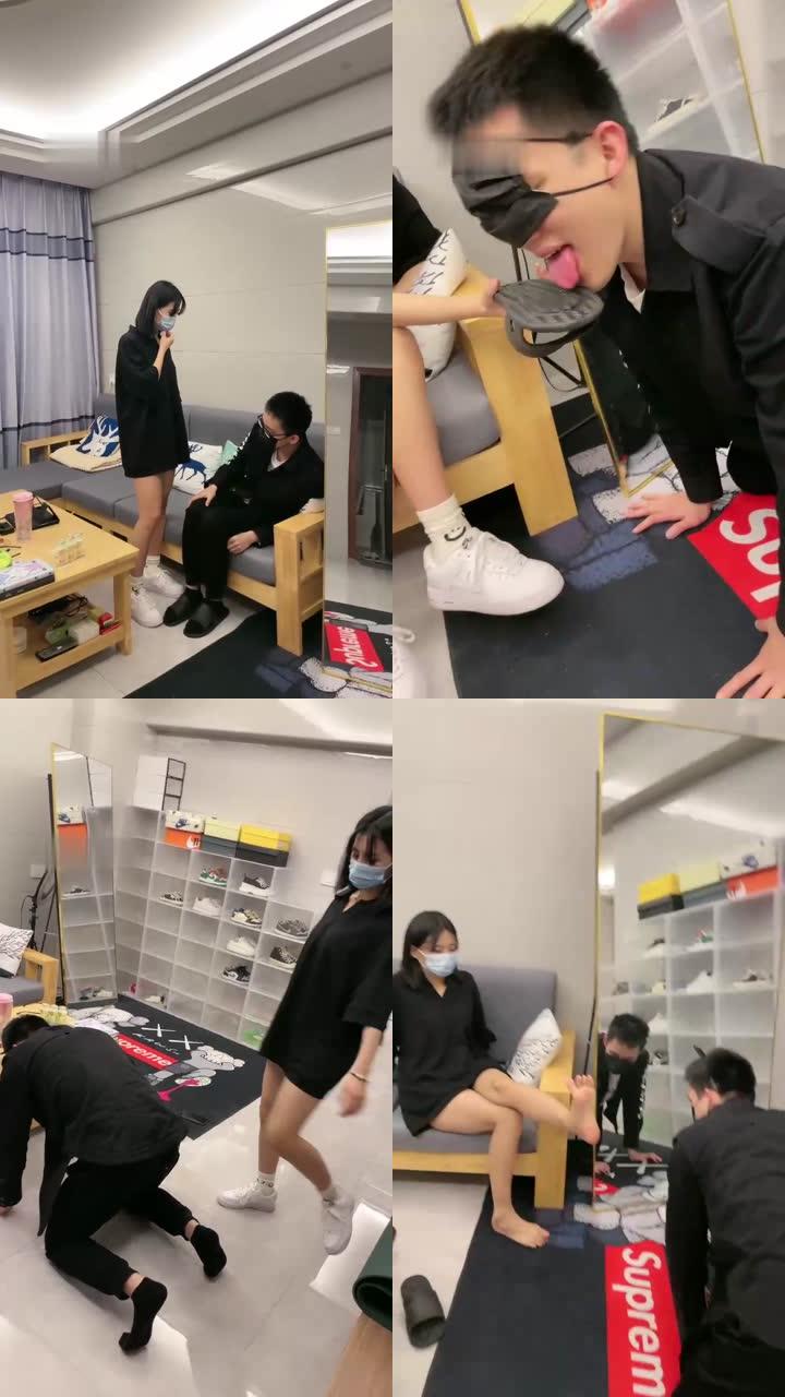 【桃子大大】暴打偷原味的隔壁邻居