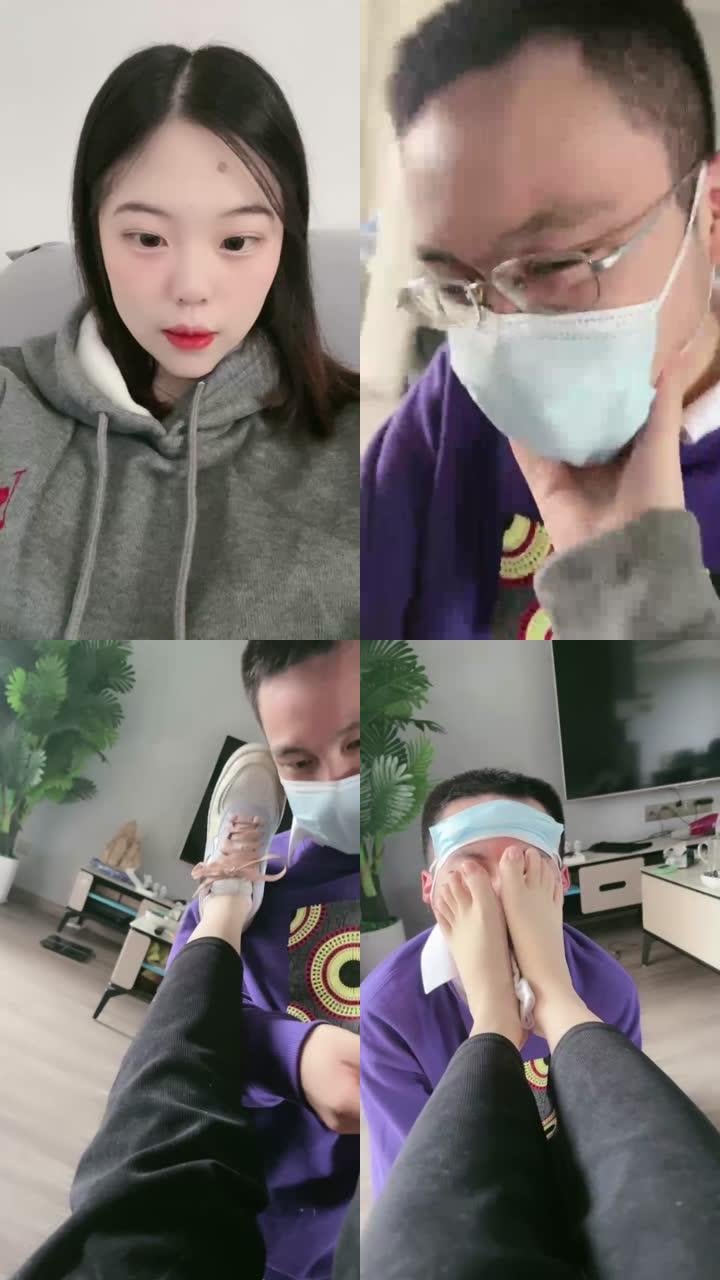 【欣欣】学生S脏鞋蹂躏老师