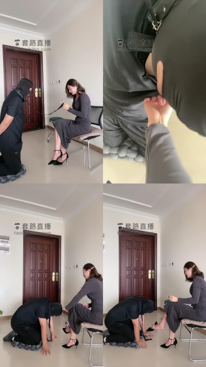 【言一】高跟踩踏鞭打羞辱贱狗