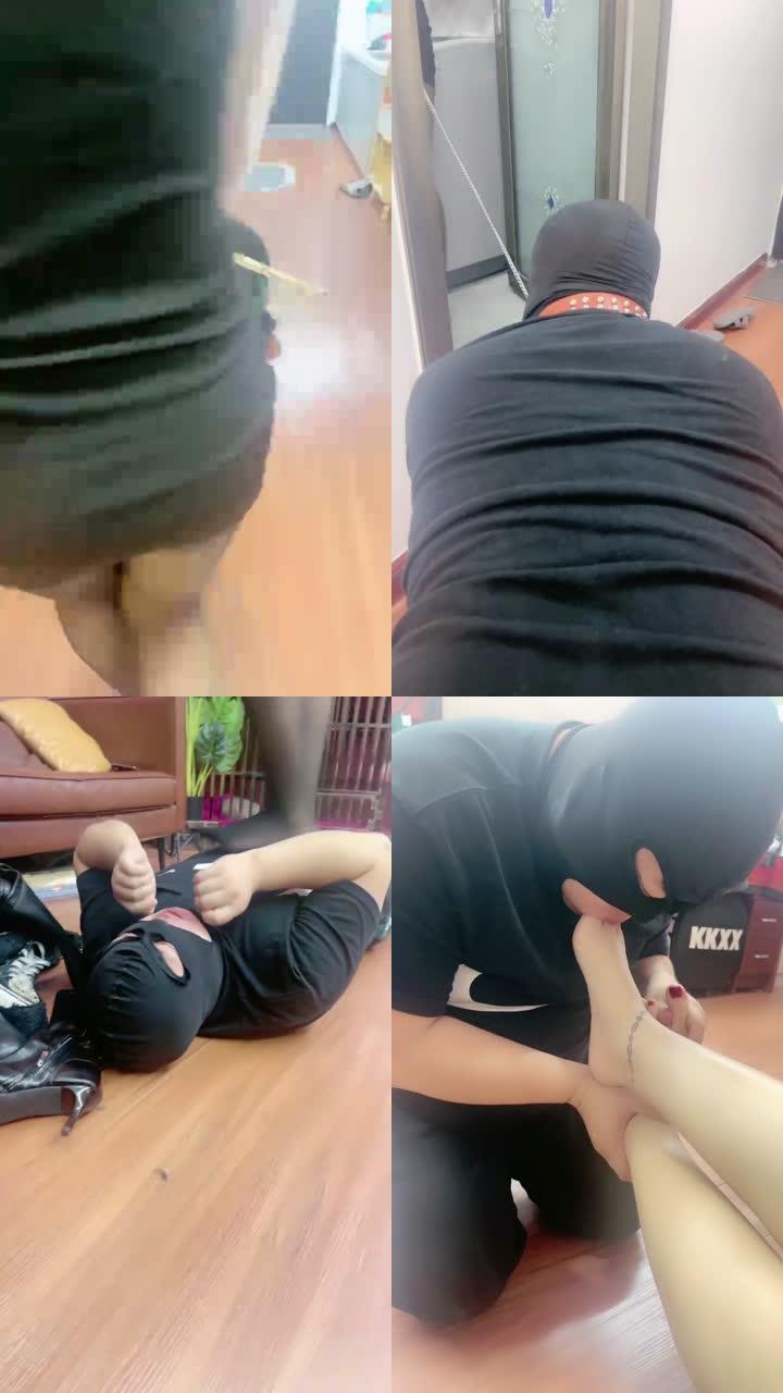 【辣妈S】惩罚偷懒的废物狗