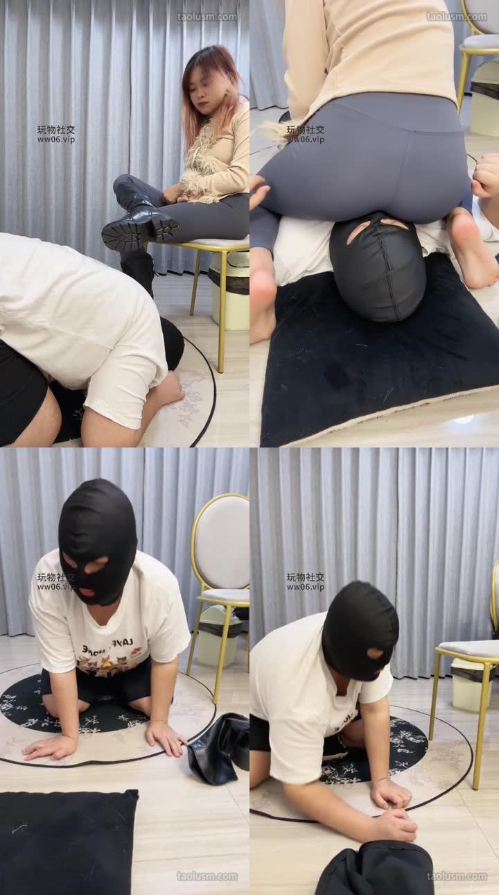【Qi7】瑜伽裤坐脸窒息/强制闻鞋窝/长靴踩踏