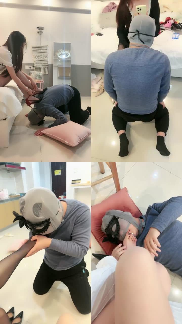 【00后倩妈S】00后倩妈S，瑶瑶小主双s踢裆踩踏专场专场