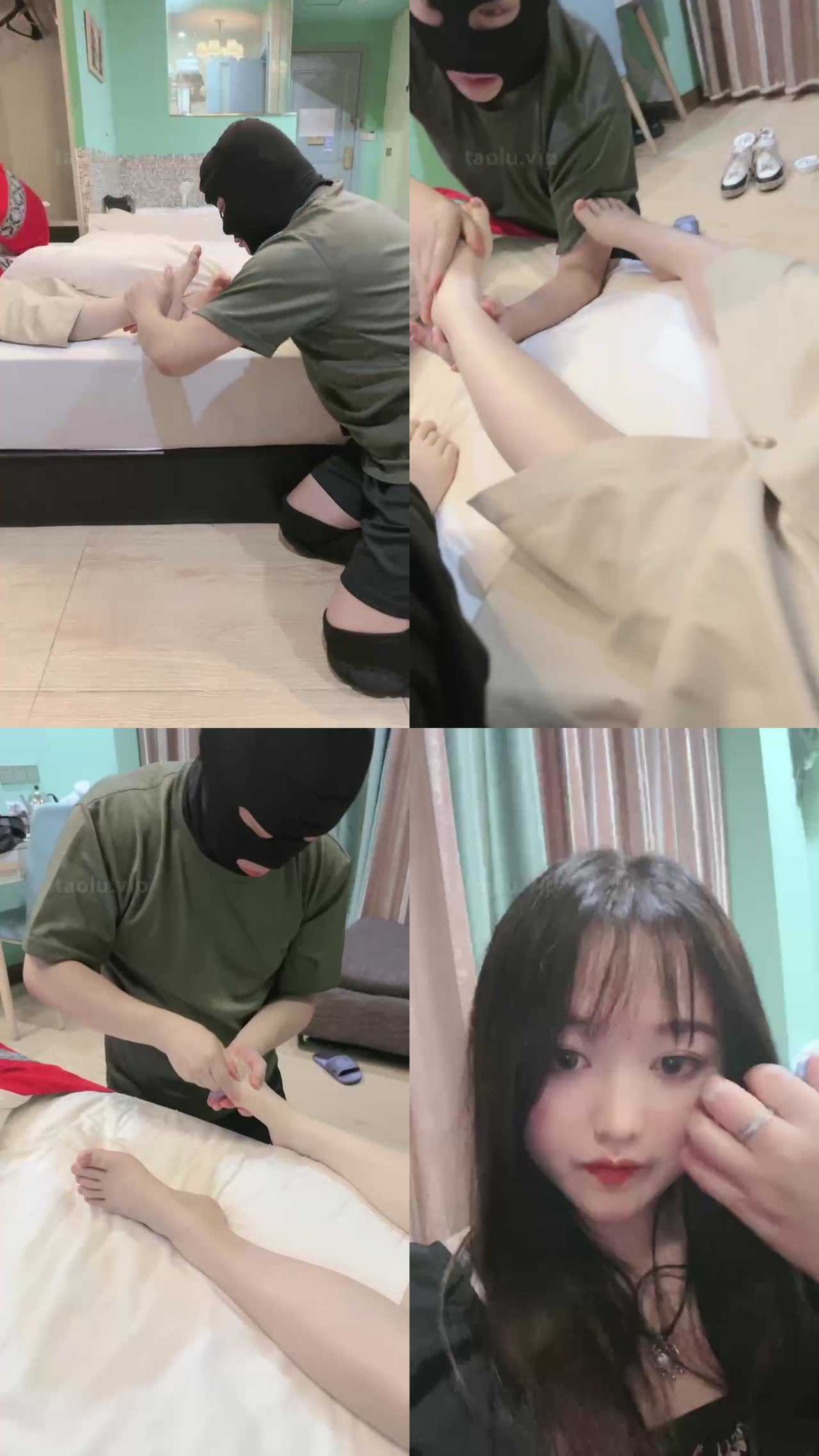 【黑兔S】双S-下跪伺候我和素人闺蜜-气味训练【下】