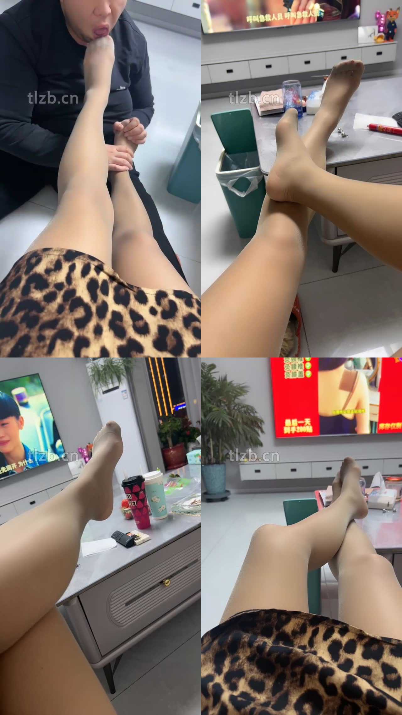 【冰色】闻舔主人的原味肉丝jio
