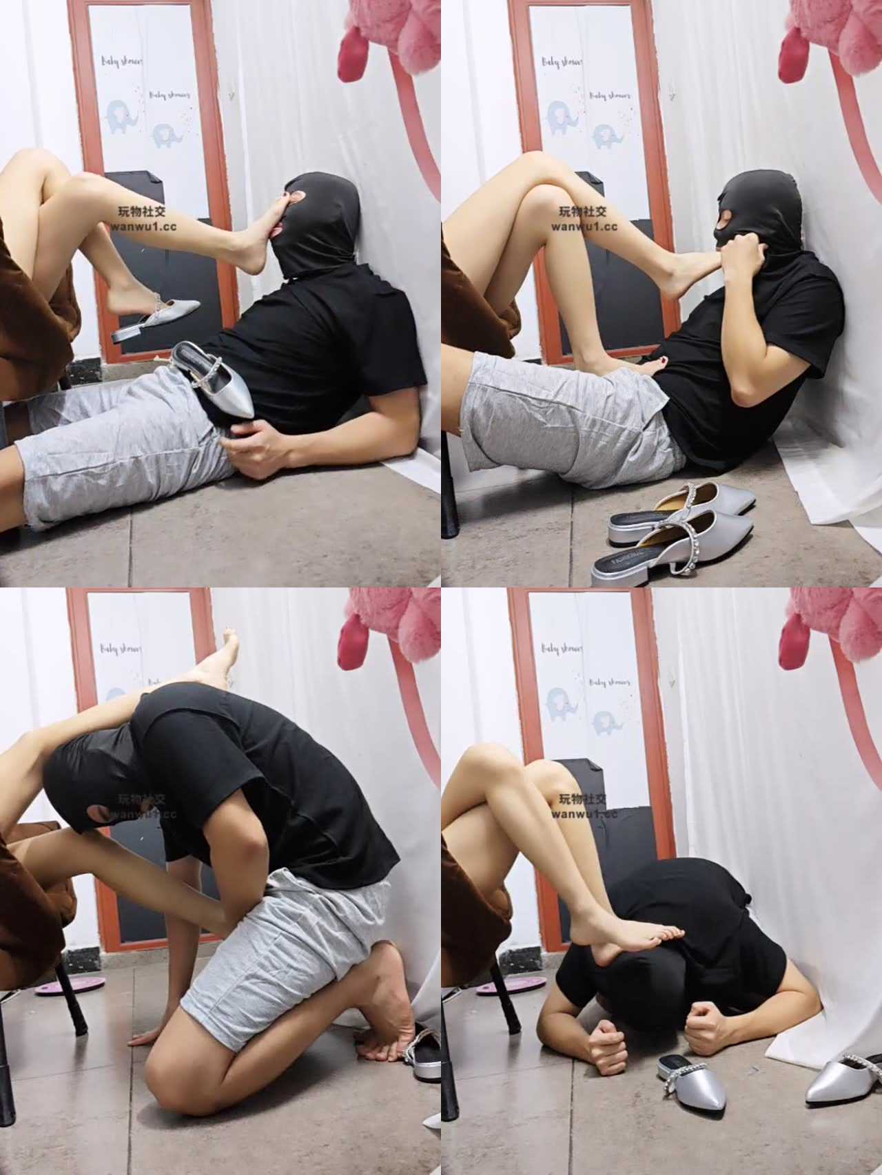 【九儿】裸足狂舔恋足调