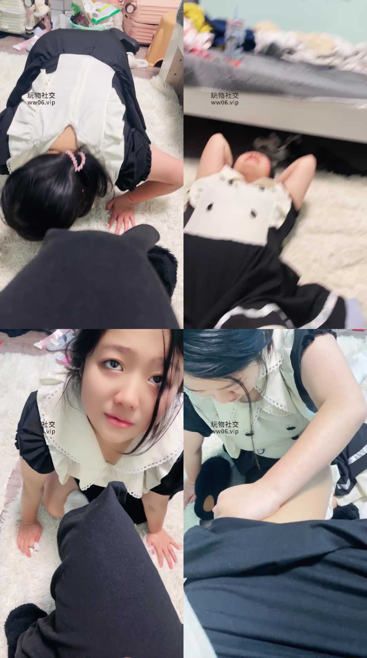 【沐沐大大】白袜羞辱闺蜜犬