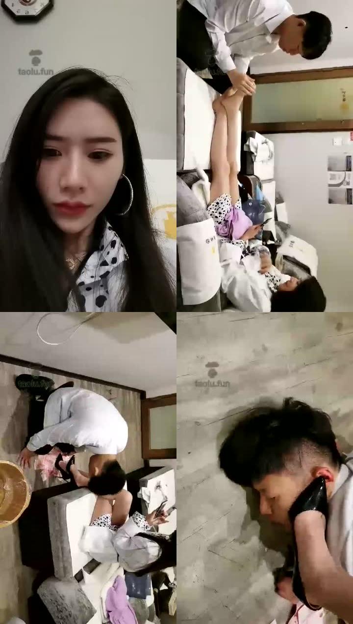 【芷晴】强制羞辱足疗技师
