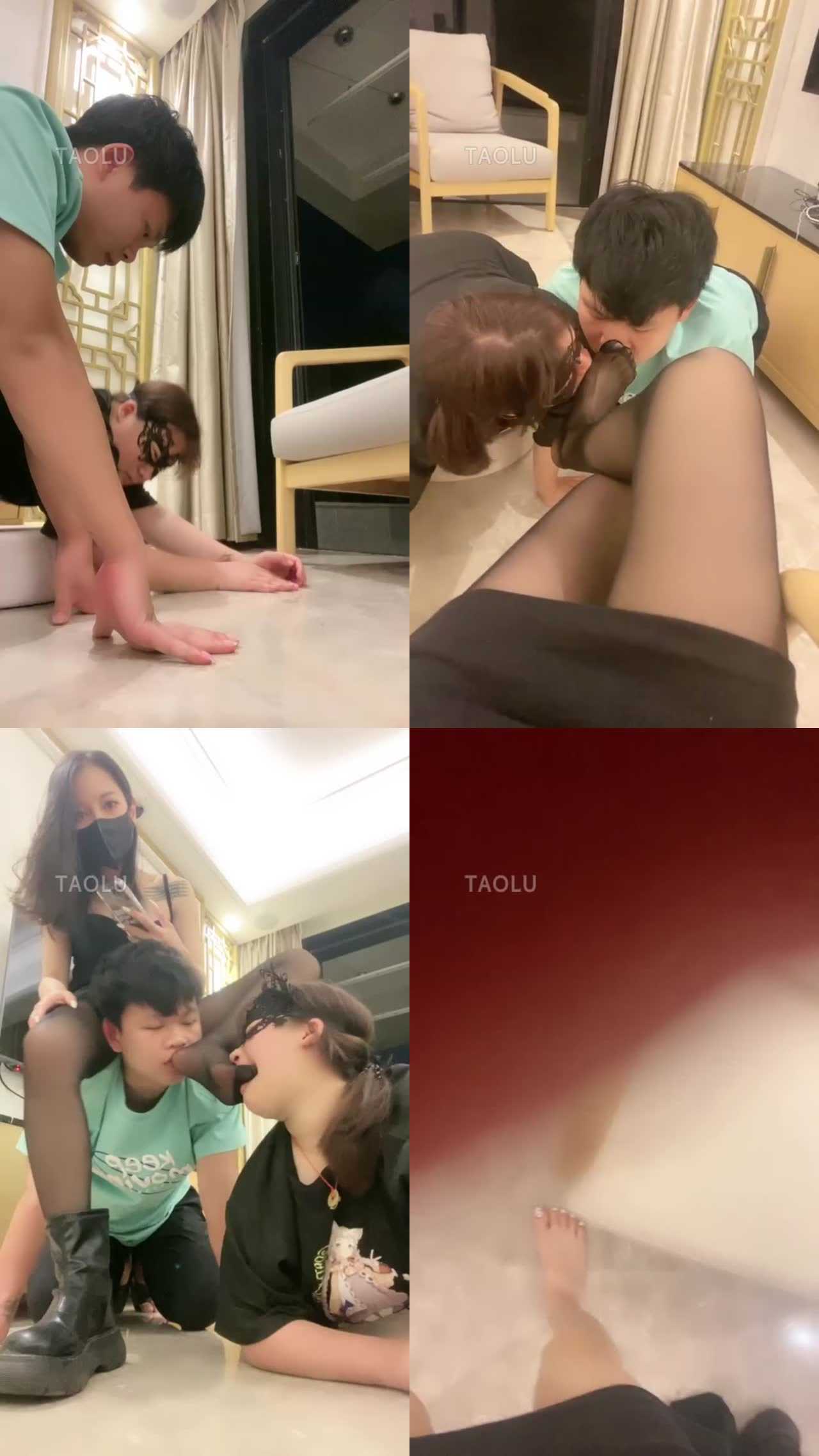【甜依】羞辱超贱的情侣m