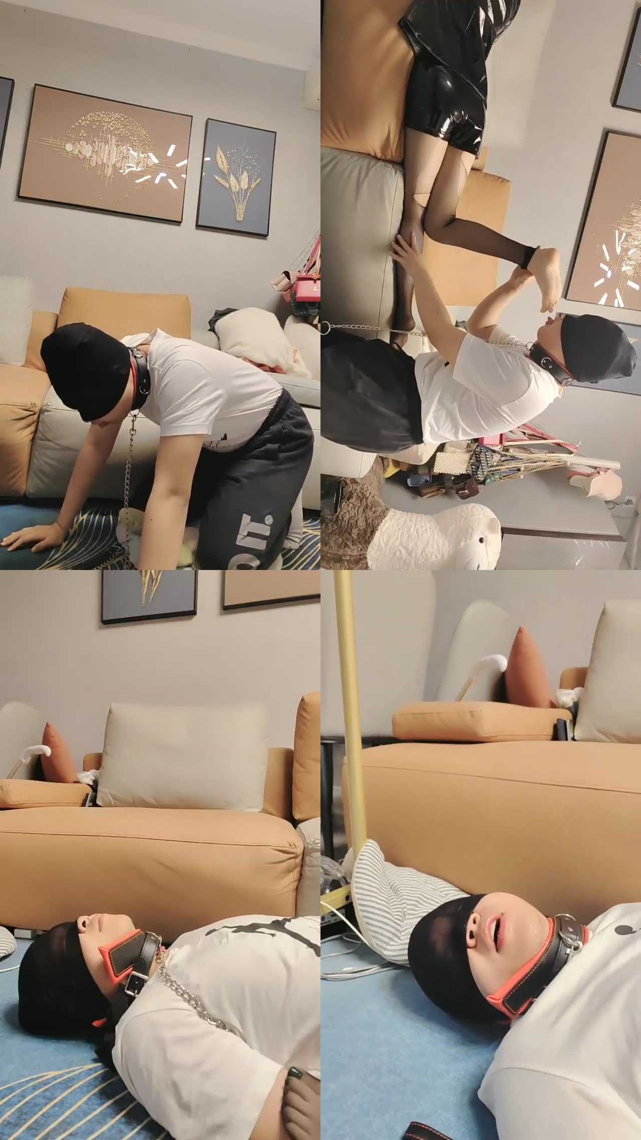 【丫丫】黑丝御姐诱惑抖M做狗