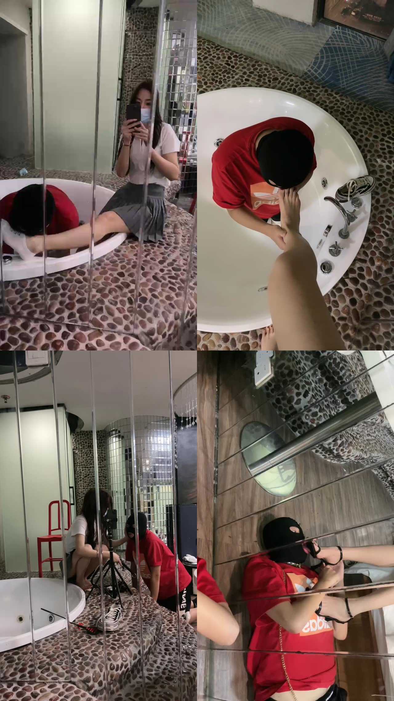 【乔艾丝】情趣酒店调-白船袜虐/舔脏鞋裸足