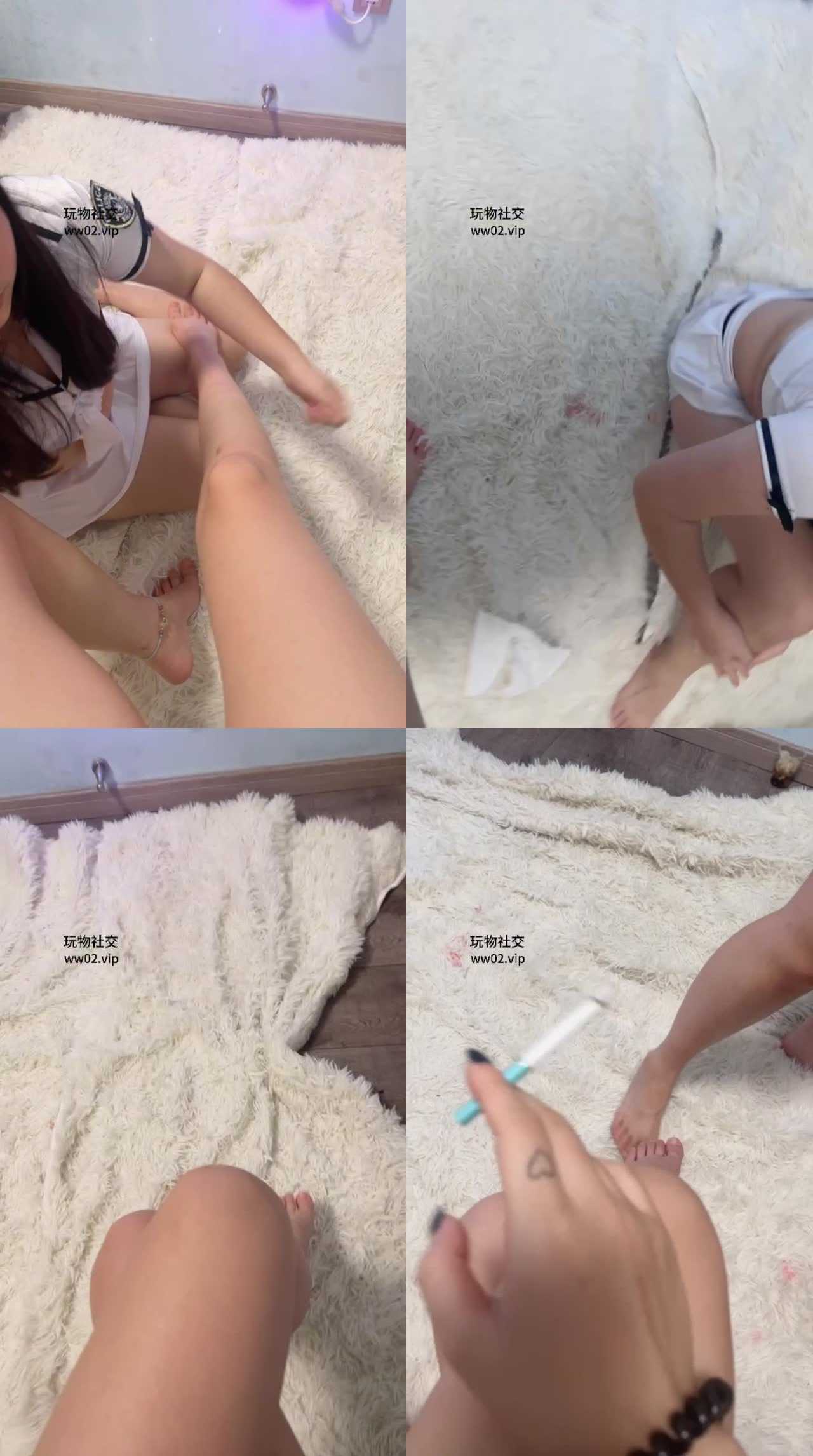 【白兔】下贱母畜伺候主人沐足