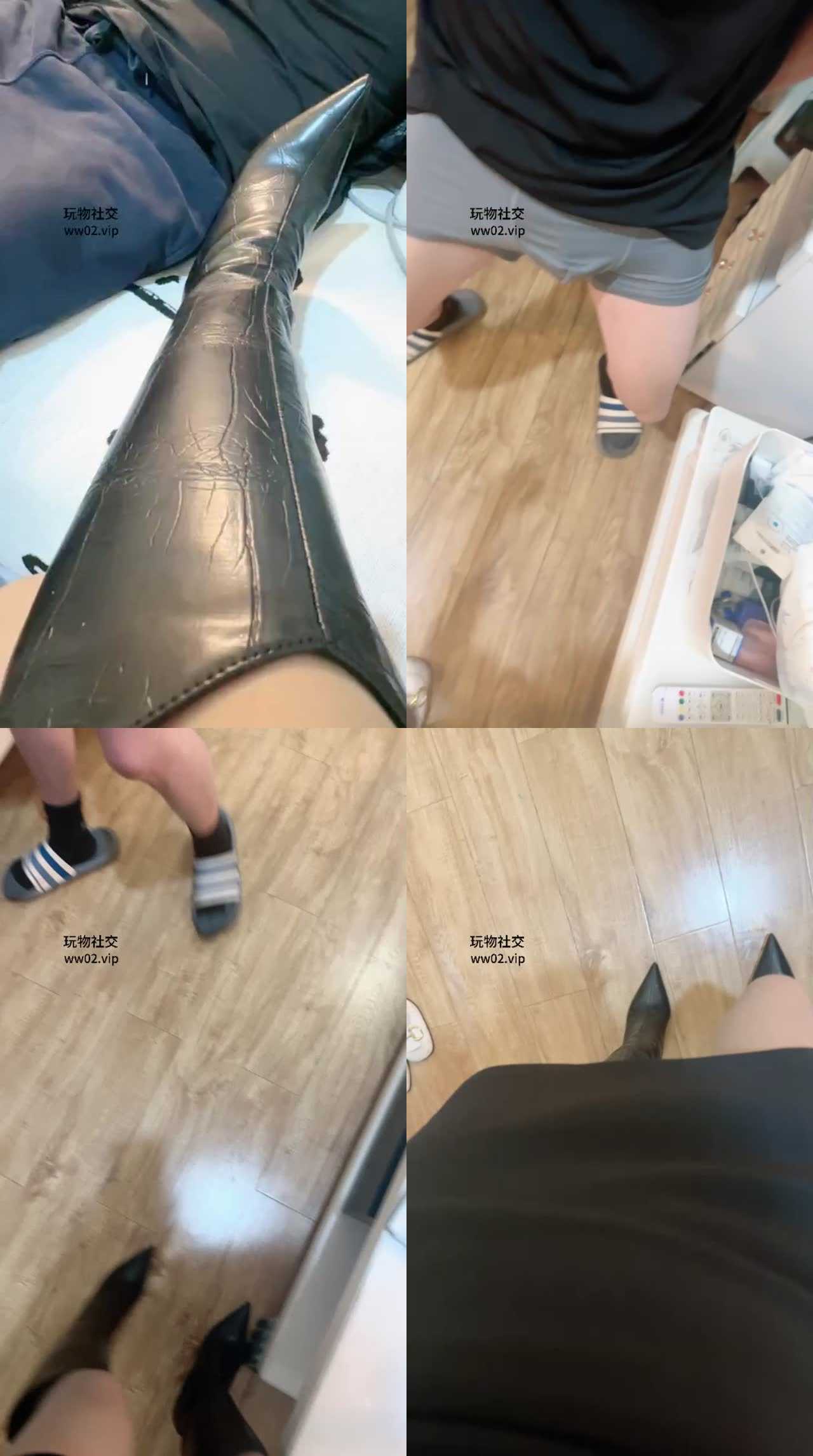 【成都9姐】连环重度踢裆