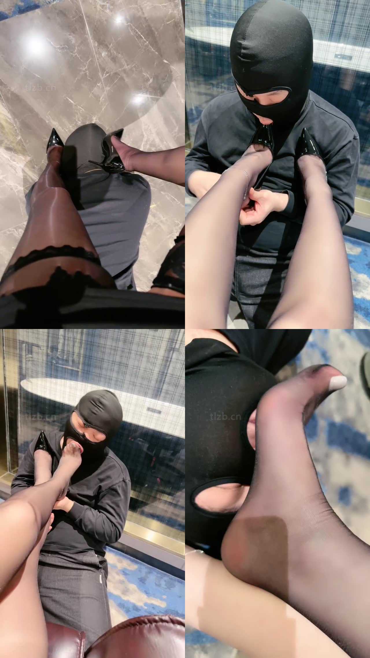 【简一】黑丝高跟极致诱惑发骚狗
