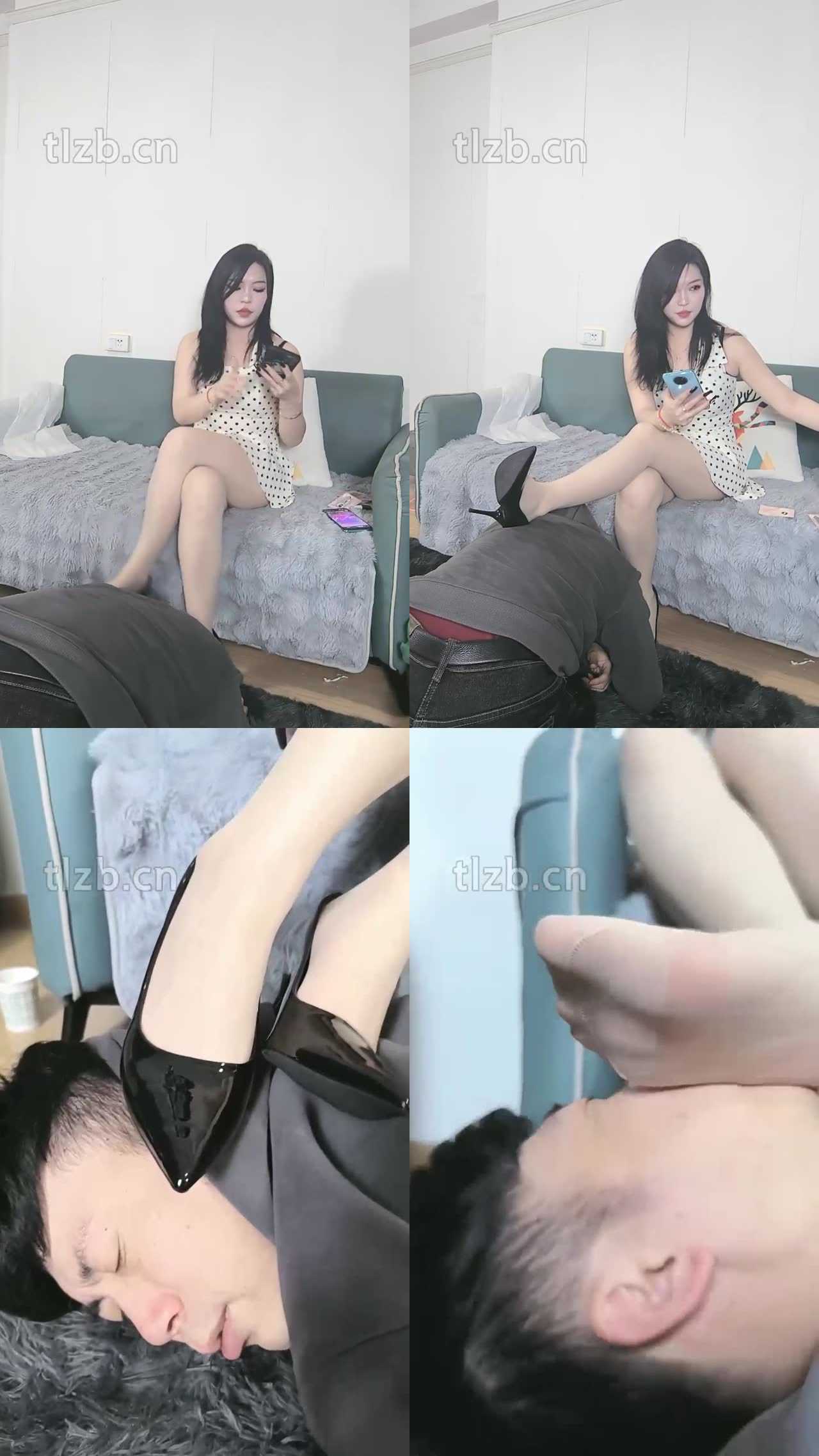 【稚主】骑马/肉丝脚踩踏/碾压狗头/人肉脚垫
