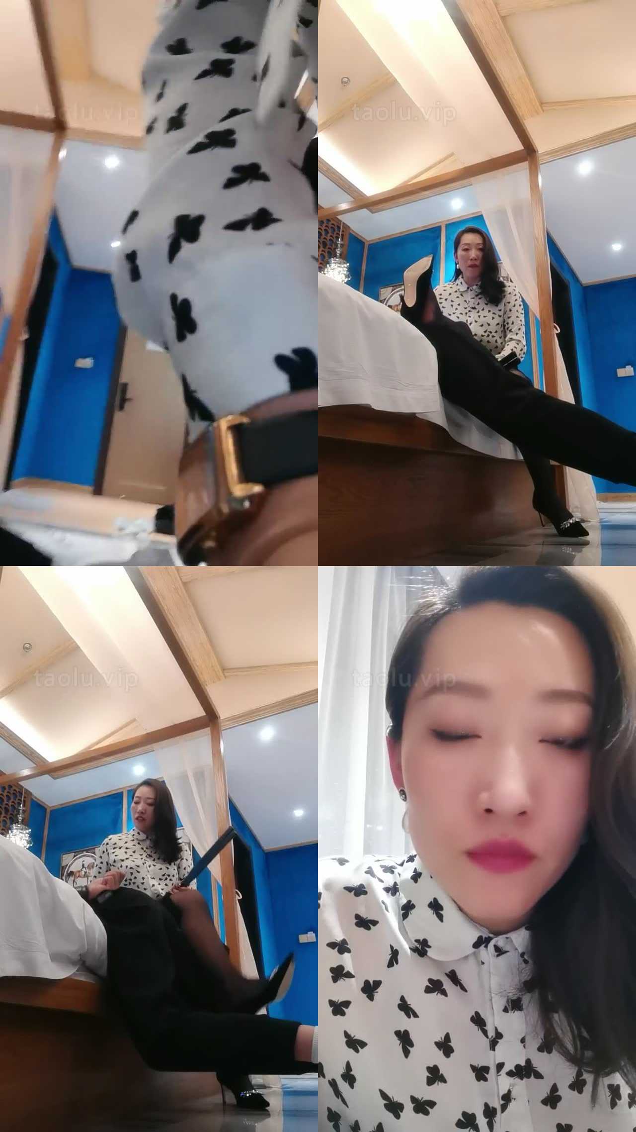 【冷御女王】sp专场/手反铐/求饶无果/内裤赏赐