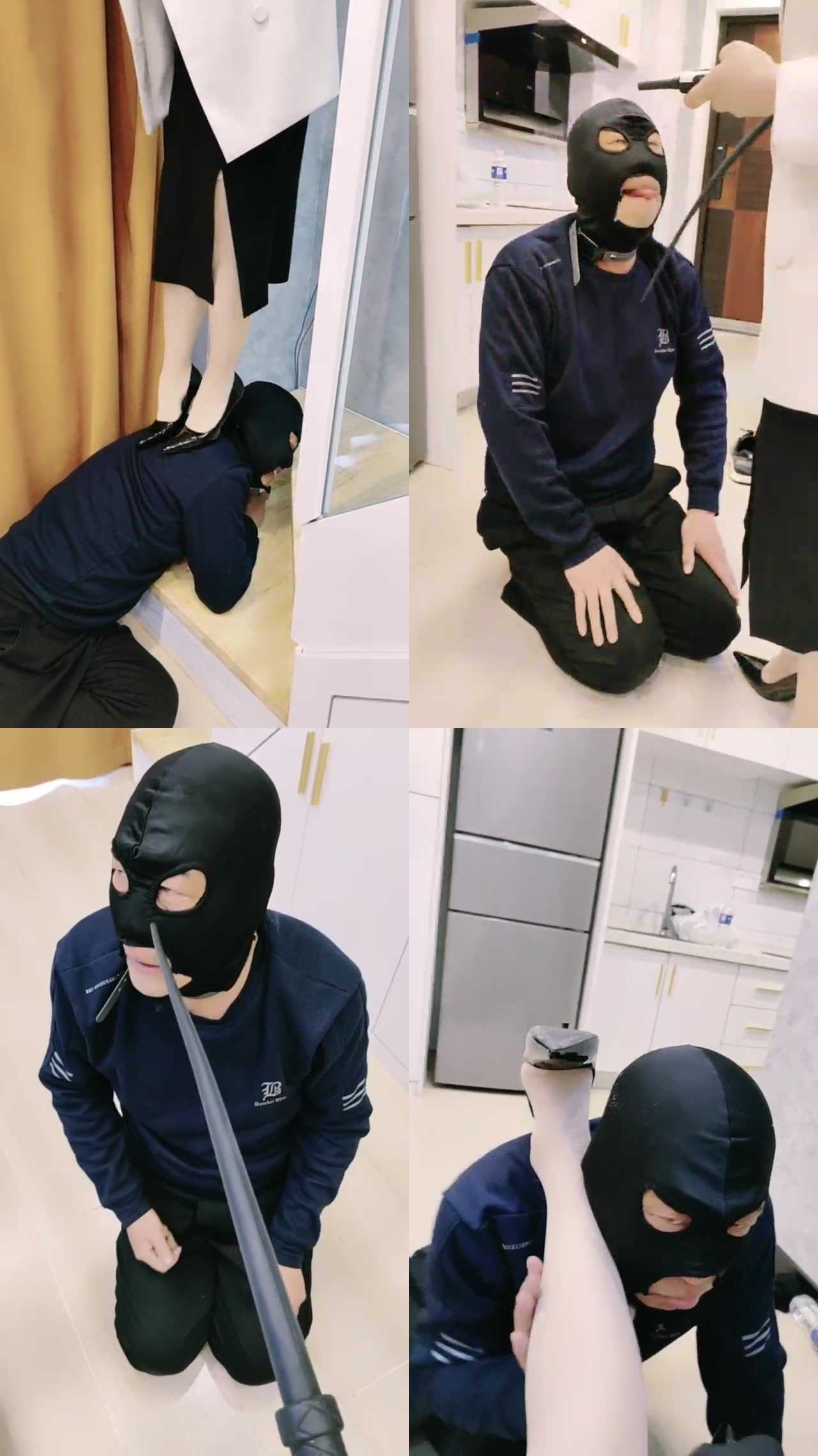 【辣姐】不听话就电击/圣水喝饱/高跟踩狗/含厕纸