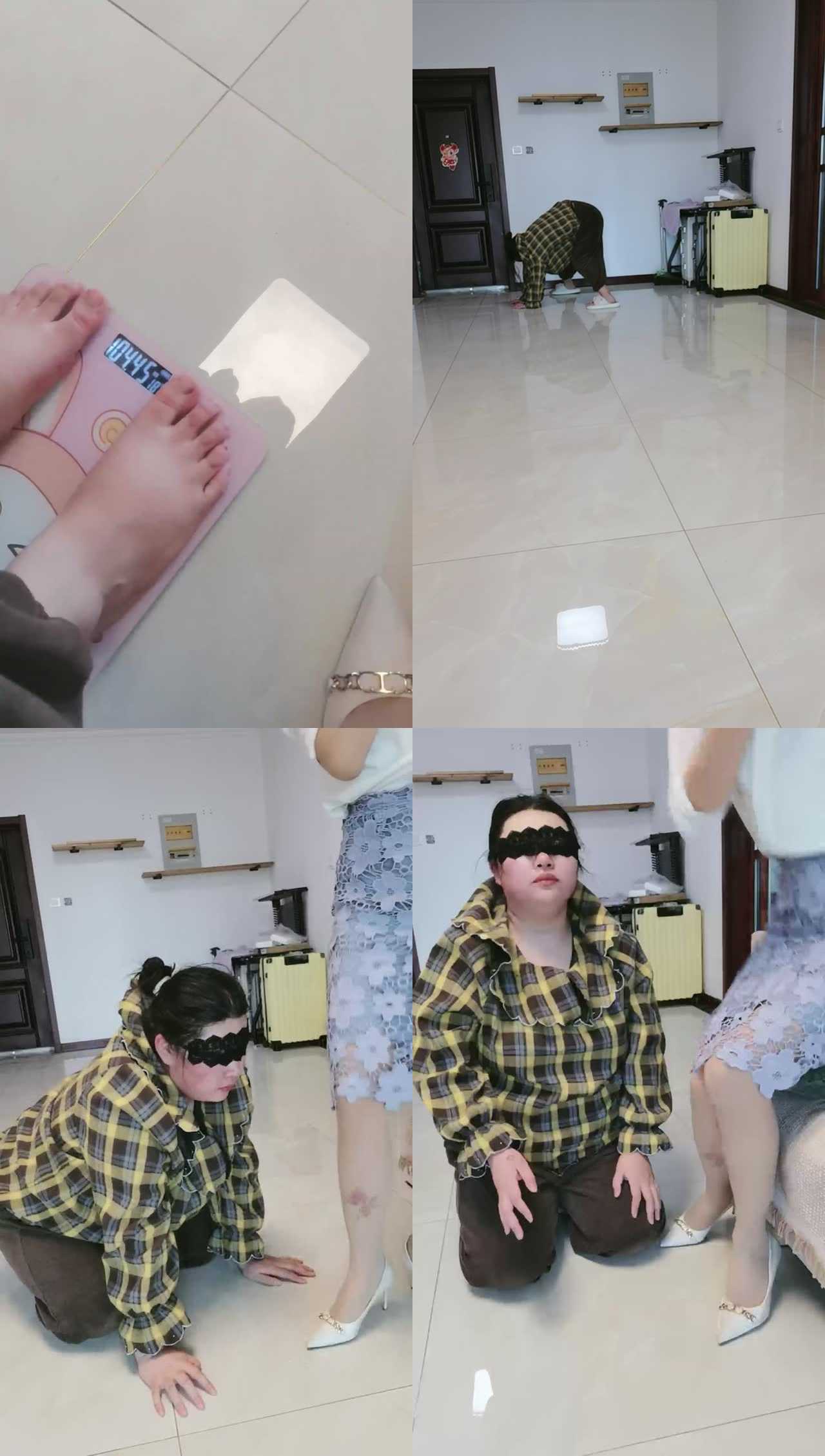 【凌儿】暴力惩罚小三母狗