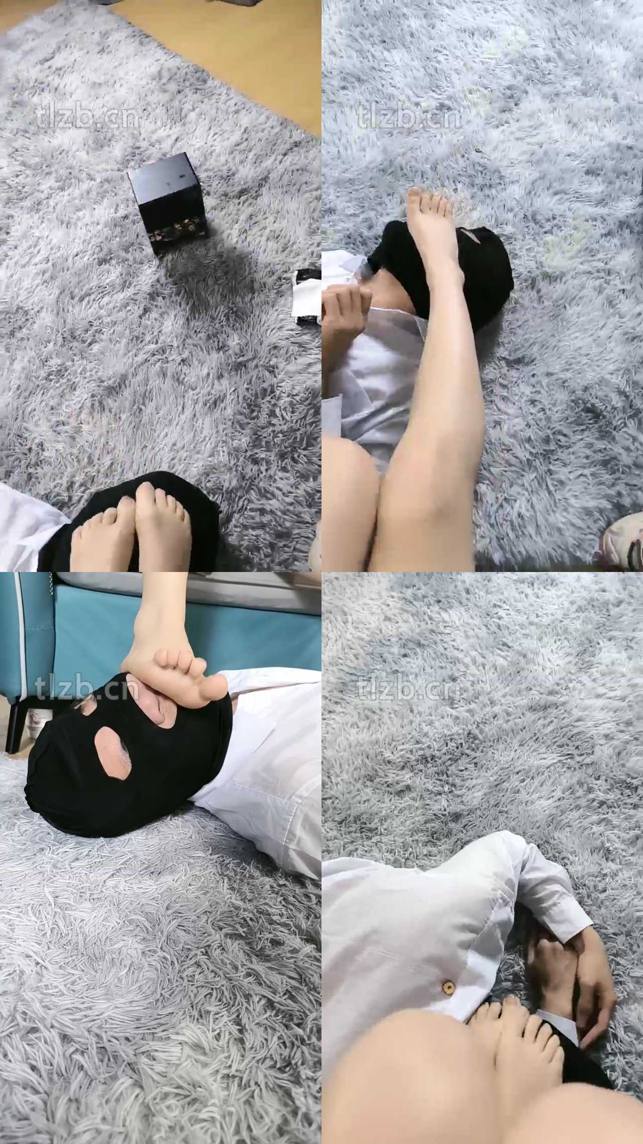 【梓S】原味肉丝脚蹂躏贱奴【下】