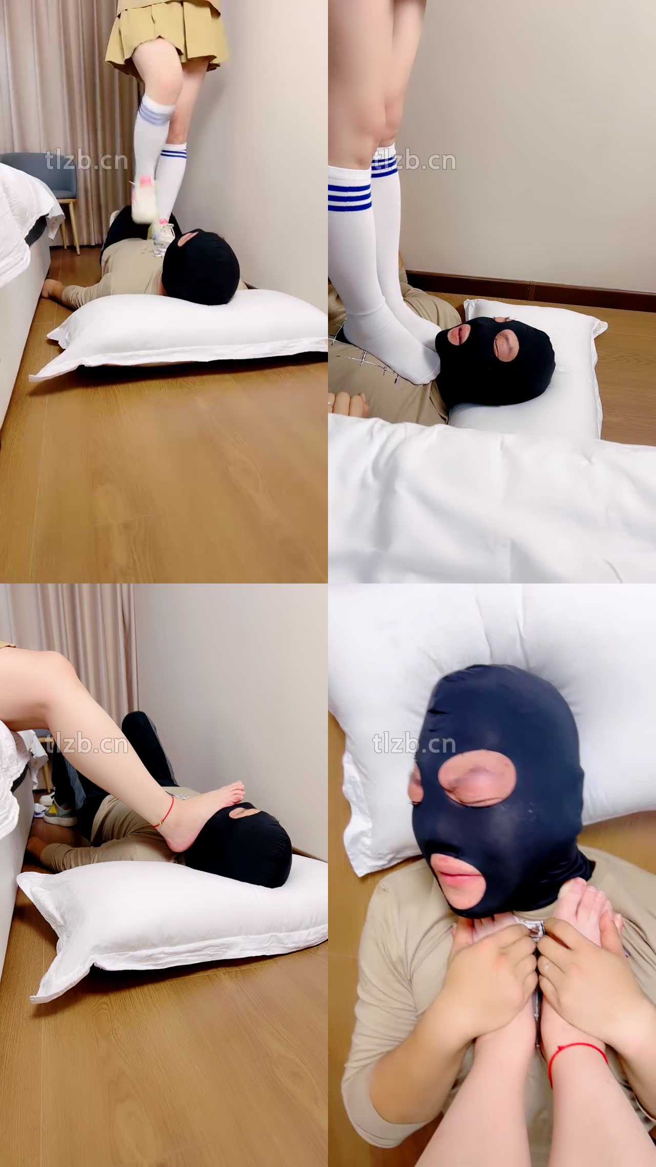 【子橘】运动鞋白袜全体重跳踩