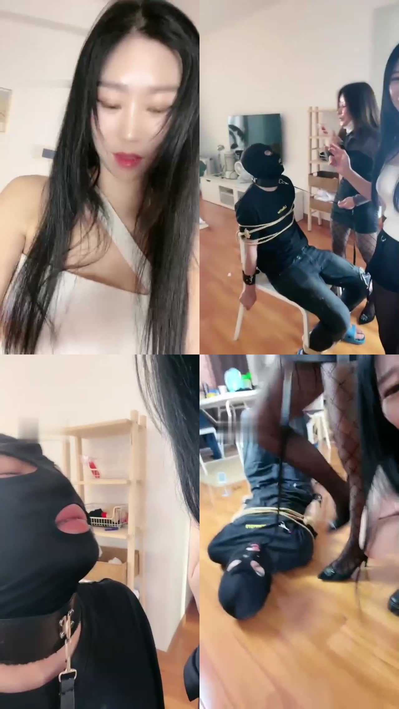 【巴莉女王】双S捆绑调教畜生【上】