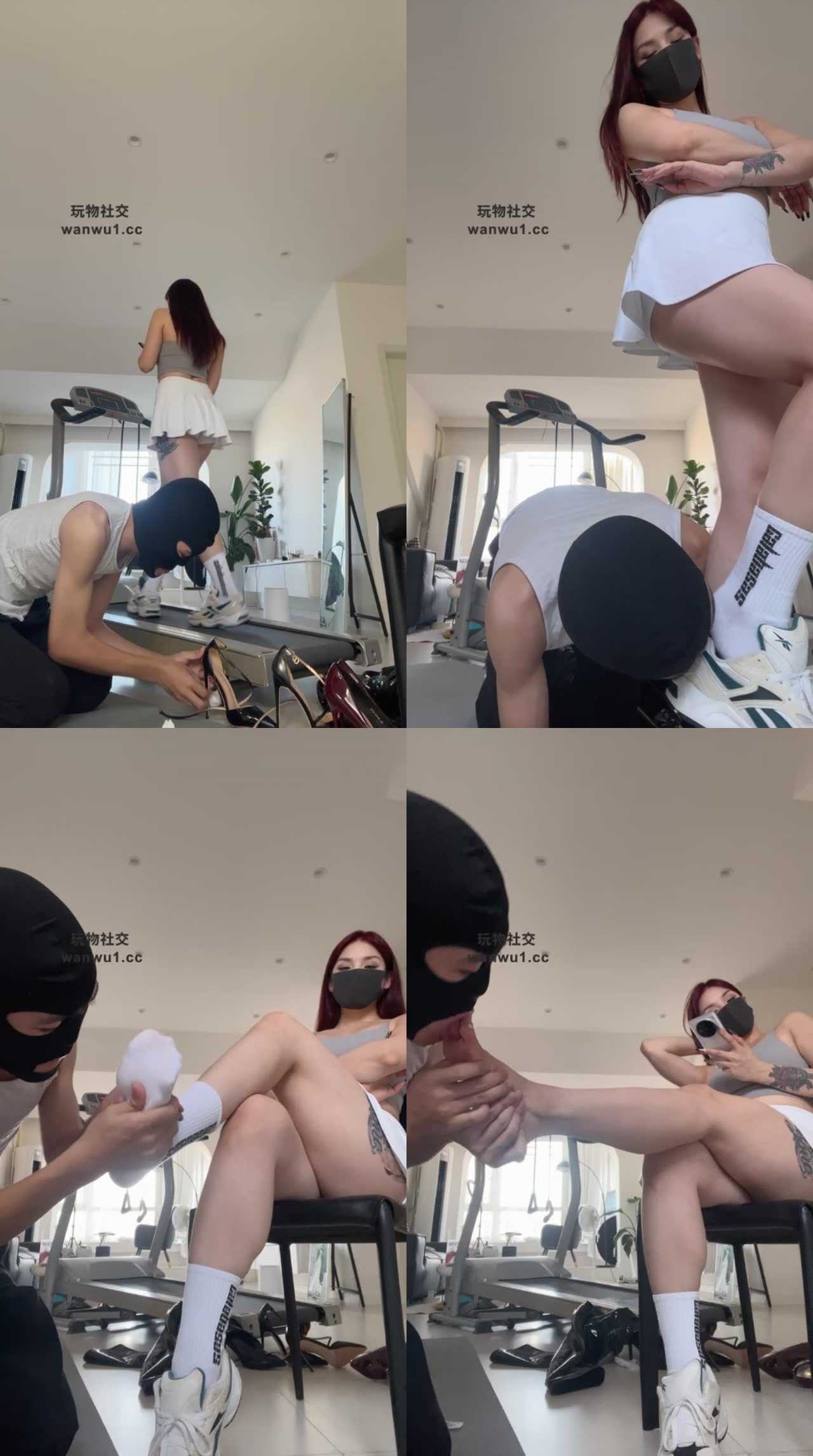 【黛帝】健身女神原味鞋袜气味辱