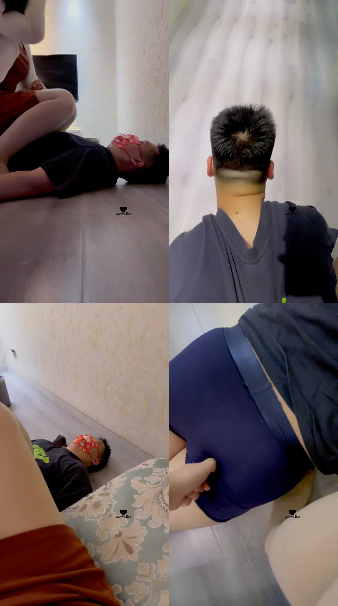 【桃桃樱】抽耳光/揪耳朵/重度掐乳/肉丝脚踩踏