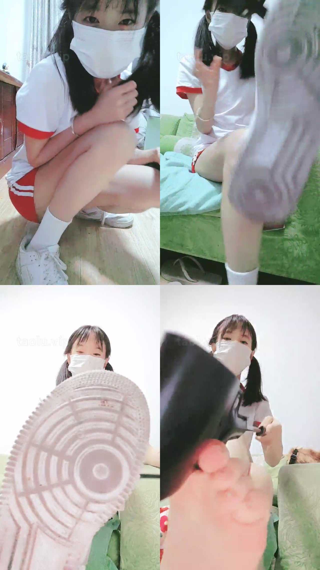 【奶味小仙女S】变态学长趴好了