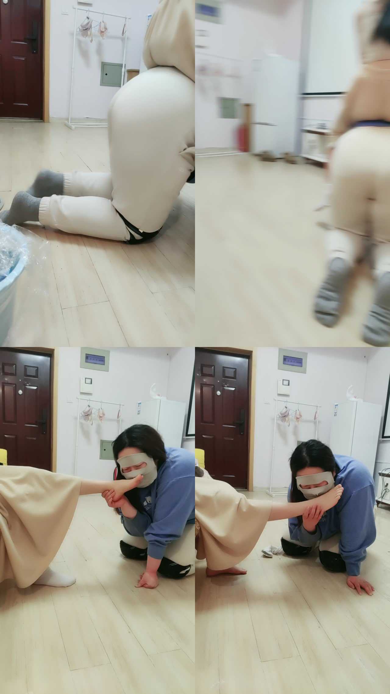【奶凶小仙女】新人主播调母狗骑马舔脚磕头
