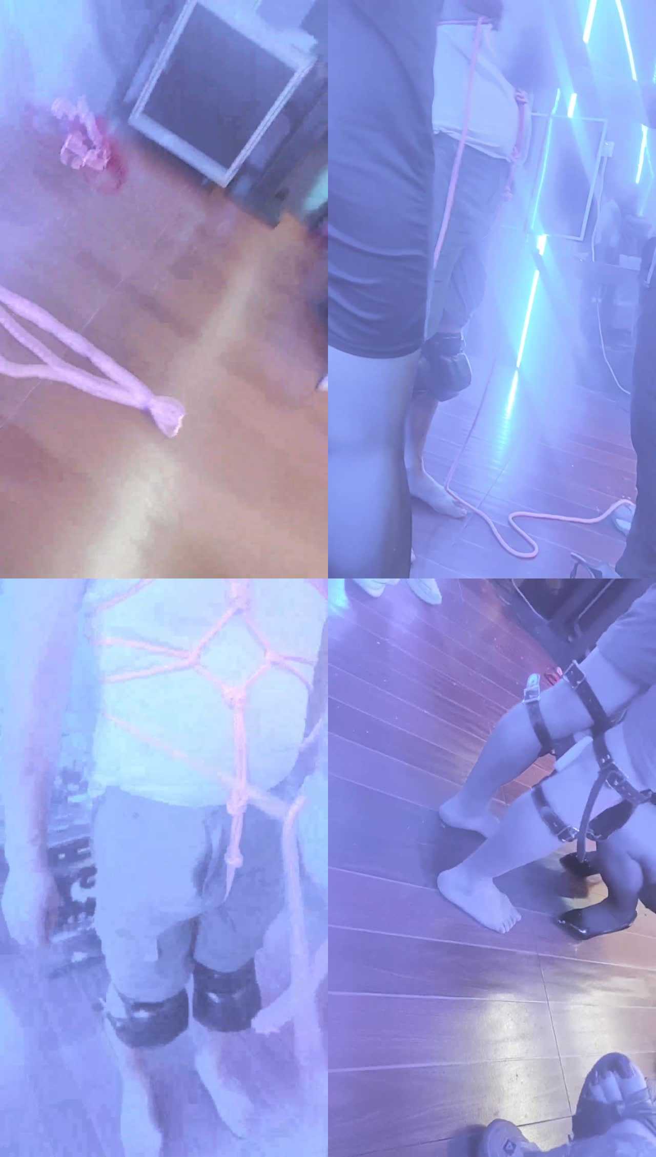 【灵魂女王】拿狗练习绳艺